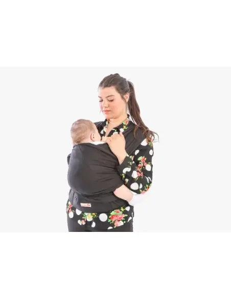 Sling with belt - black