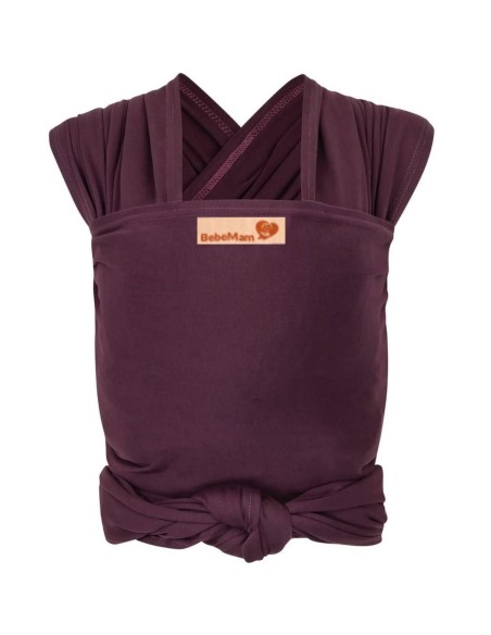 Echarpe de portage physiologique 0m+ Aubergine Echarpe de
