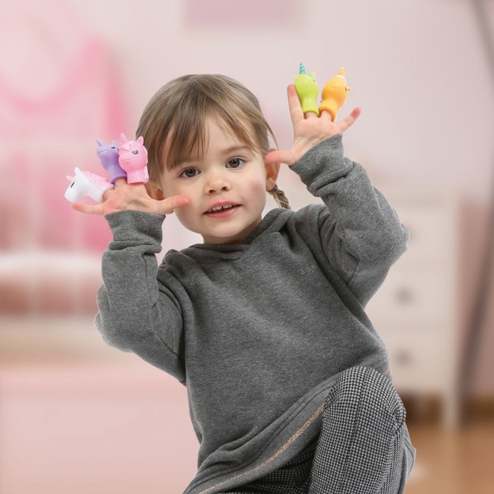 Ludi Marionnettes de doigts « Licorne » 10m+ Jouet - Ludi Maroc