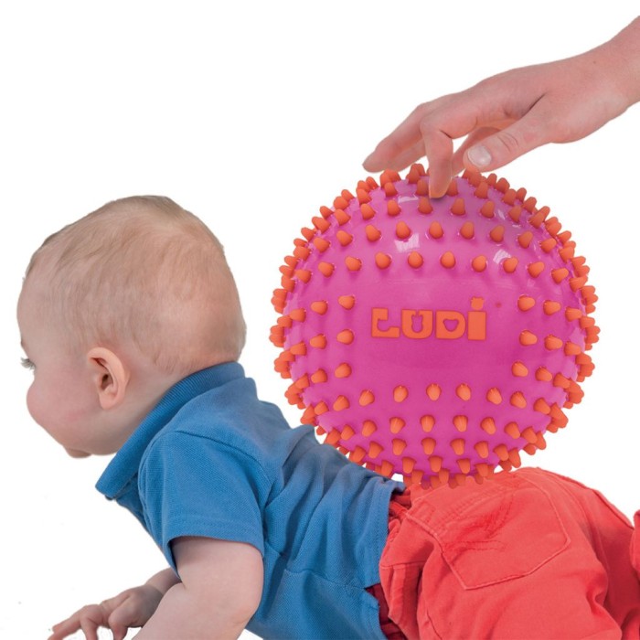 Ludi 3 Balles Sensorielles « Roses » 6m+ Jouet - Ludi Maroc