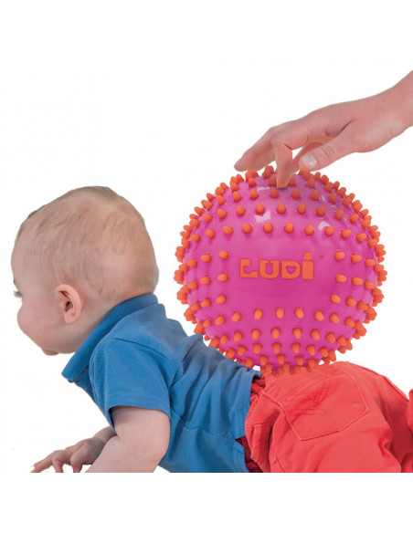 Ludi 3 Balles Sensorielles « Roses » 6m+ dans Jouet chez Baby And Mom Maroc