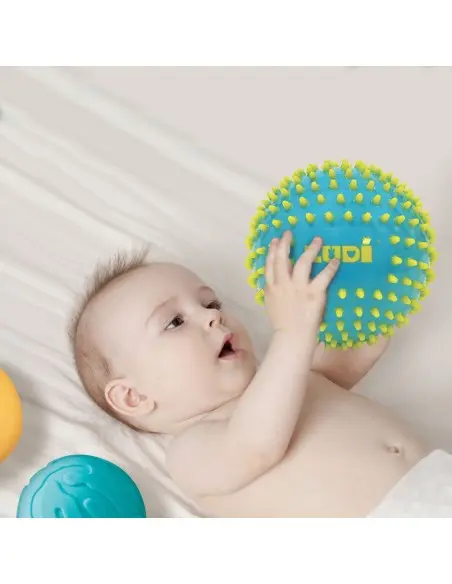 Ludi 3 sensory balls 6m+ blue — photo 2