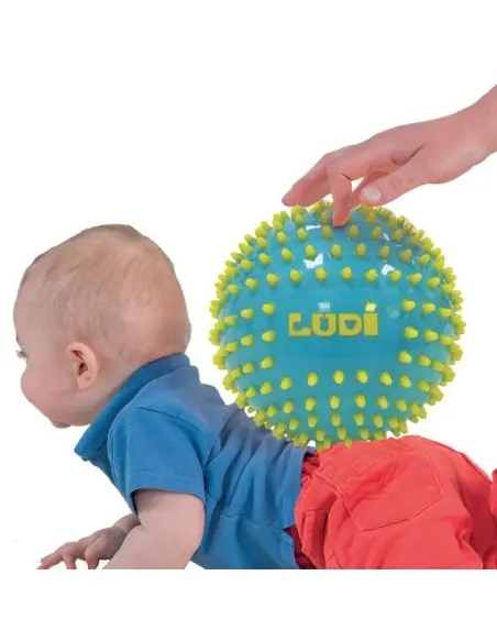 Ludi 3 sensory balls 6m+ blue — photo 4
