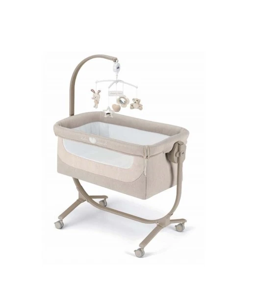 CAM Cullami co-sleeper beige heart