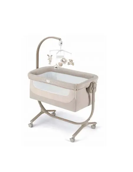 CAM Cullami co-sleeper beige heart