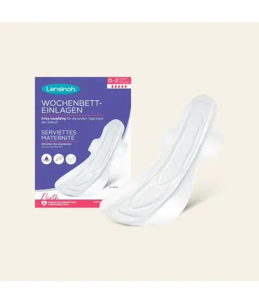 Lansinoh Serviettes Maternité Serviettes Extra-Absorbantes 2