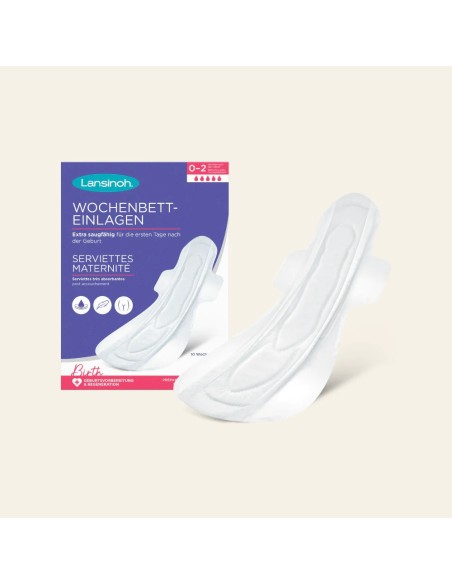 Lansinoh Serviettes Maternité Serviettes Extra-Absorbantes