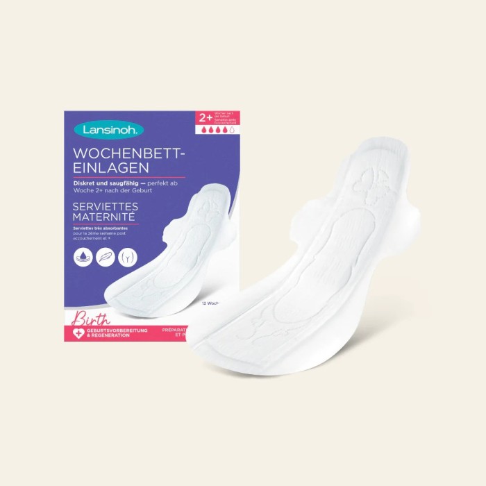 Lansinoh Serviettes Maternité Serviettes Extra-Absorbantes