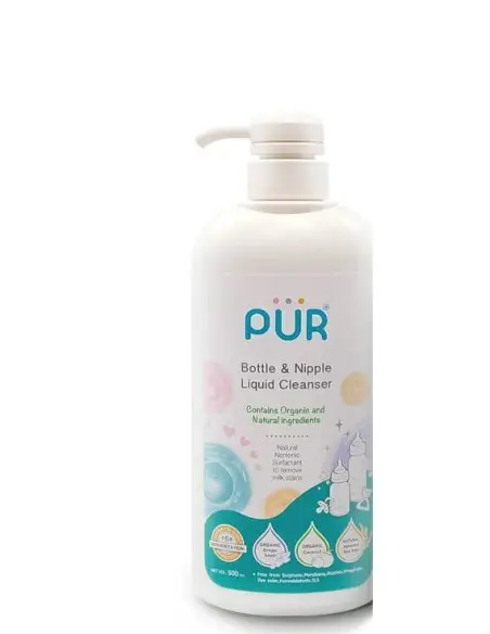 Pür baby dishwashing detergent — cleaning liquid for baby bottles and nipples 500 ml