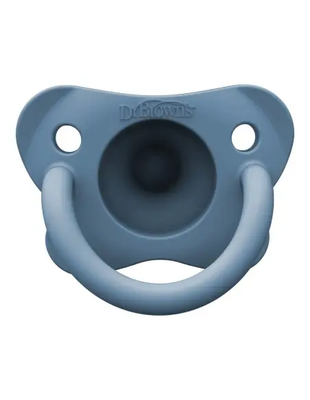 Dr Brown’s silicone pacifier from 0 to 6 months HappyPaci Blue & Green — photo 3