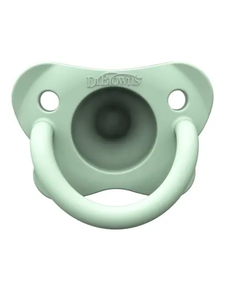 Dr Brown’s HappyPaci silicone pacifier from 0 to 6 months Pink & Green — photo 3