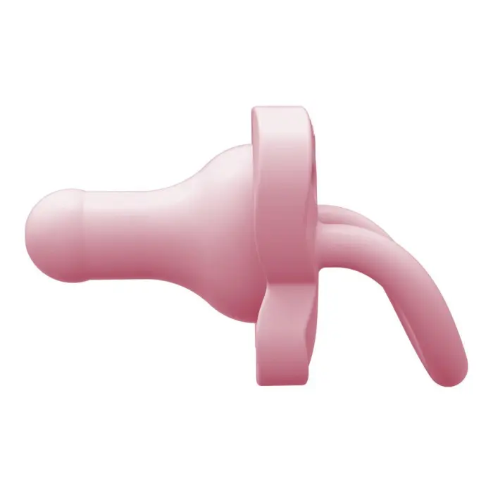 Dr Brown’s Sucette en silicone 0-6 mois HappyPaci Rose & Vert