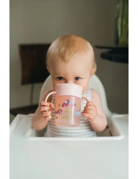 Dr Brown’s Cheers 360° cup pink 200 ml from 6 months — photo 6