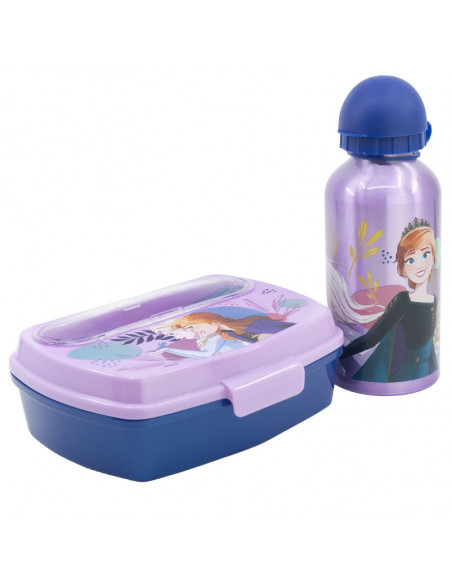 Lunch box + Couverts + Gourde en inox Frozen Repas - Maroc