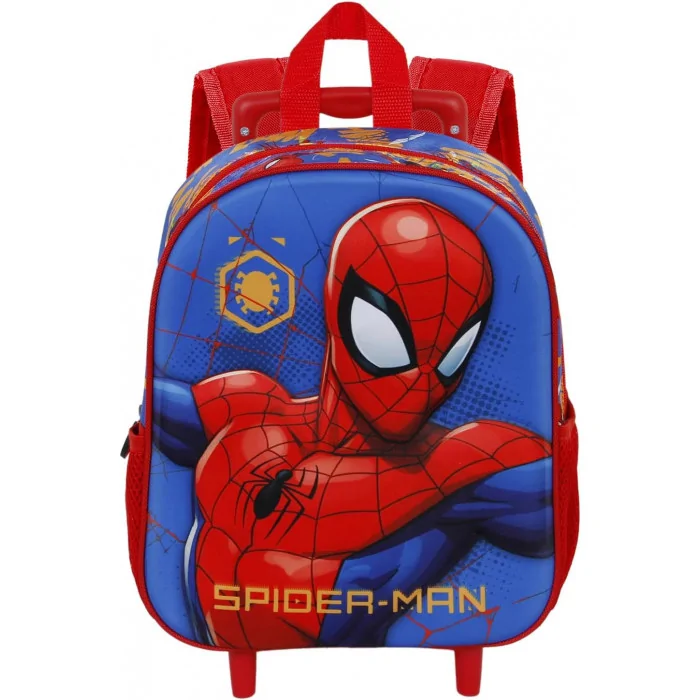 Trolley Sac à dos pour enfants avec roulettes Spider-man Leader au