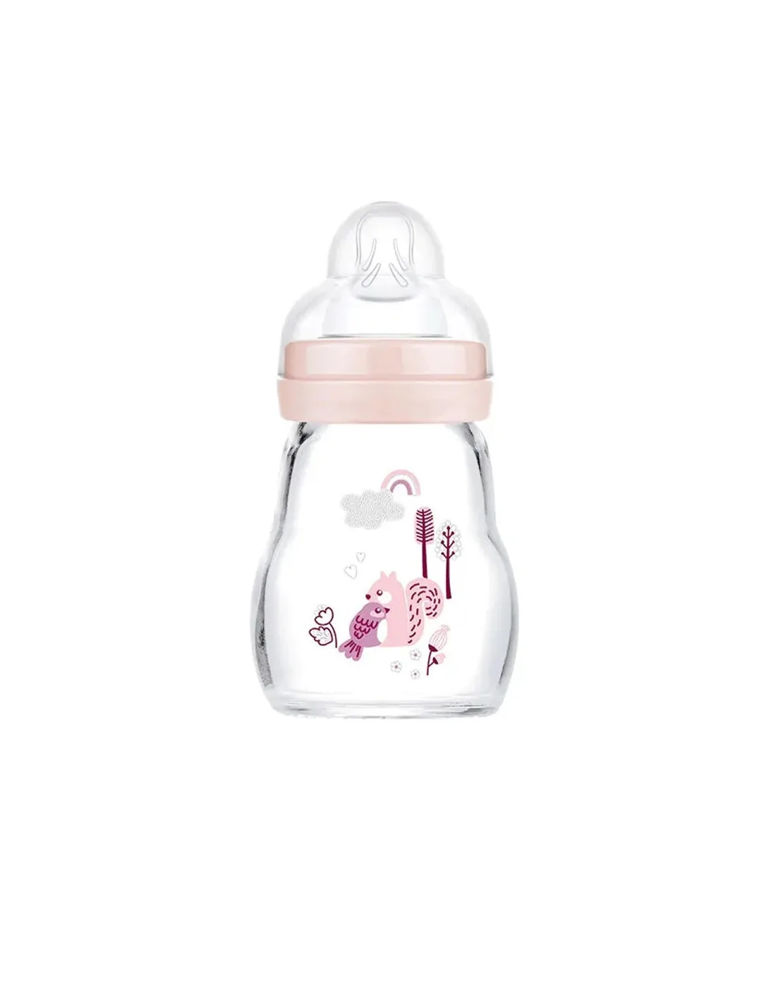 MAM Baby - La boite doseuse de lait en poudre est particulièrement légere  et peut contenir jusqu'à 3 doses de lait en poudre. Grâce à sa forme  triangulaire innovante, le lait en