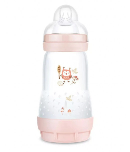 Mam Biberon Easy Start anti-coliques 260ml Corail au Maroc - Baby And Mom