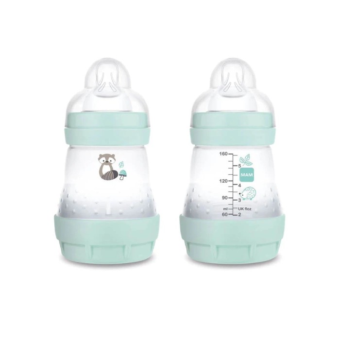 Mam Biberon Anti-coliques 160ml Bleu dans Biberon & Accessoires chez Baby And Mom Maroc