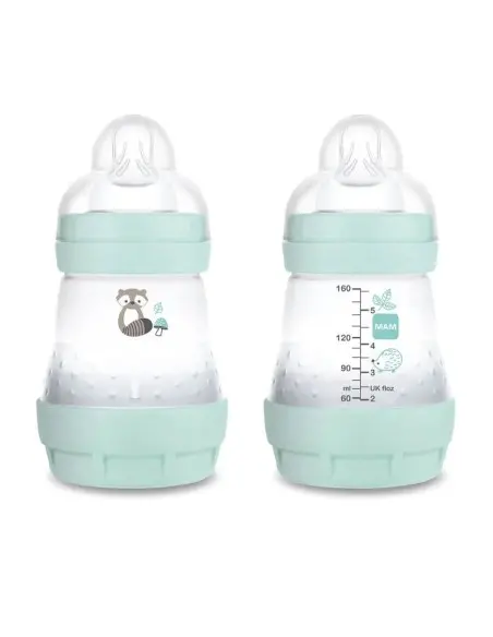 Mam Biberon Anti-coliques 160ml Bleu Biberon & Accessoires -