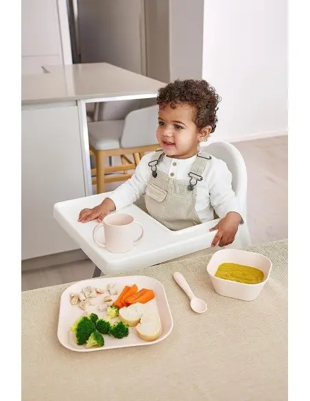 Miniland set de repas carré candy 0 mois + Vaisselle bébé -