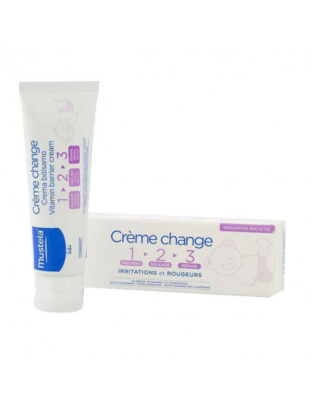 Crème pour le Change 1 2 3 Mustela 50ml