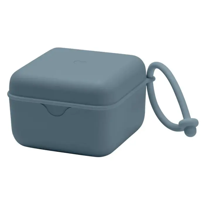 Boite à Sucettes Bibs - Bleu pétrole Sucettes - BIBS Maroc