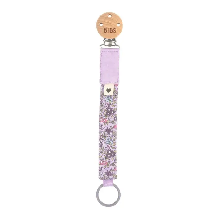 Attache-Sucette Tressée BIBS Violet Sky/Mauve Sucettes - BIBS