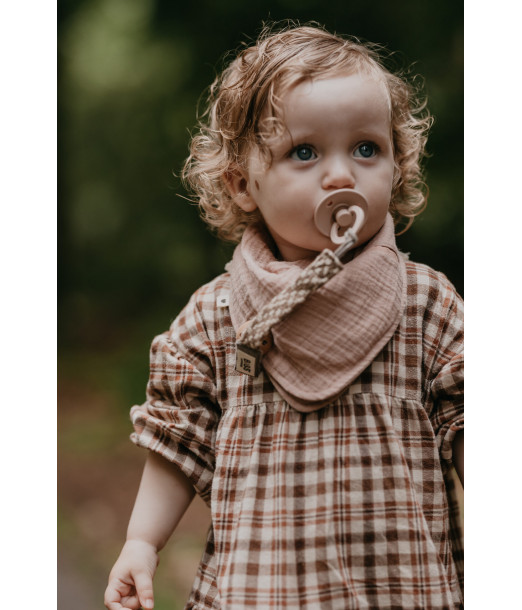 BIBS Bavoir Bandana Baby blue Bavoir - BIBS Maroc 2