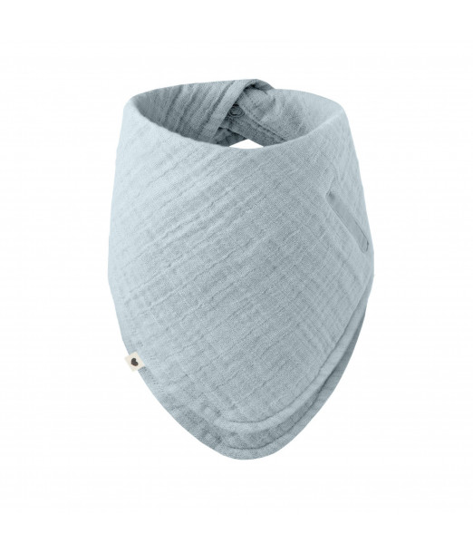BIBS Bavoir Bandana Baby blue Bavoir - BIBS Maroc