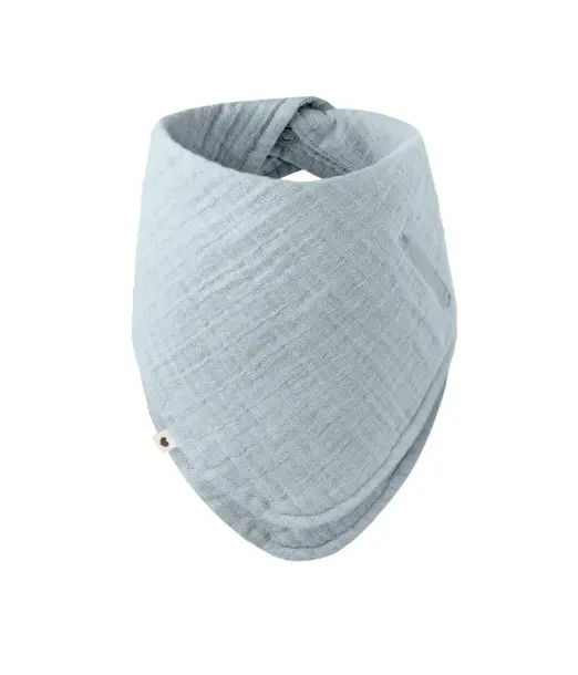 BIBS Bavoir Bandana Baby blue Bavoir - BIBS Maroc