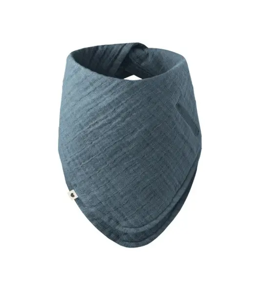 BIBS Bavoir Bandana Bleu pétrole Bavoir - BIBS Maroc