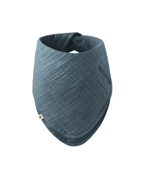 BIBS Bavoir Bandana Bleu pétrole Bavoir - BIBS Maroc