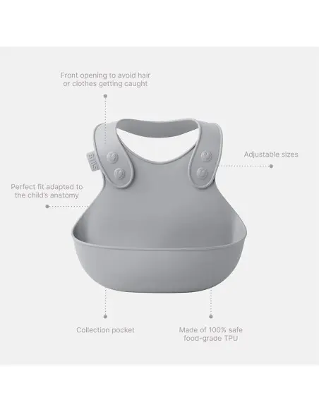 BIBS Bavoirs flexibles Blush Bavoir - BIBS Maroc