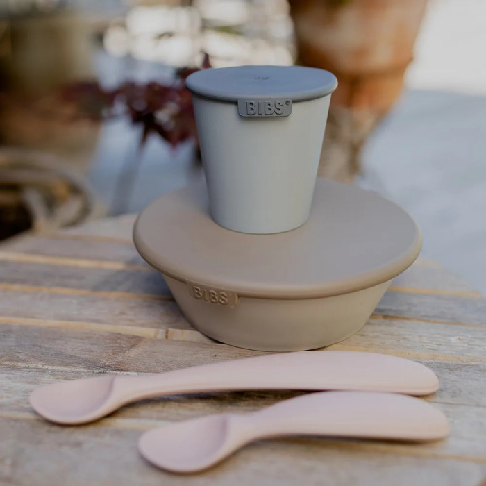 BIBS Jeu d’assiettes Blush Vaisselle bébé - BIBS Maroc