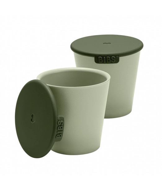 BIBS Jeu de tasses Sage Vaisselle bébé - BIBS Maroc