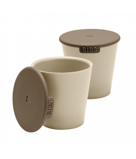 BIBS Jeu de tasses Vanille Vaisselle bébé - BIBS Maroc