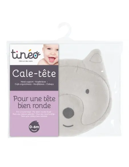 Tinéo Cale-tête P'tit Loup 0-6 mois Cale Bébé - Tinéo Maroc