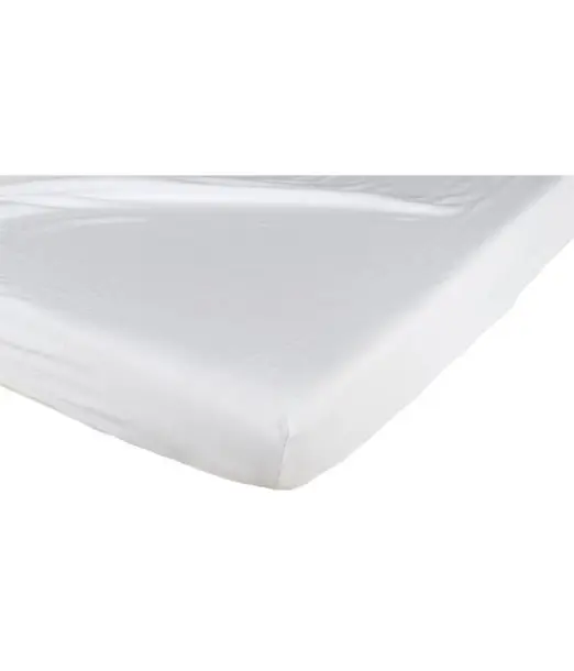 Candide Drap housse coton Blanc 70x140cm Linge de lit -