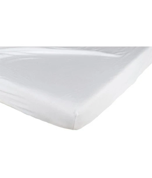 Candide fitted sheet white cotton 70 x 140 cm