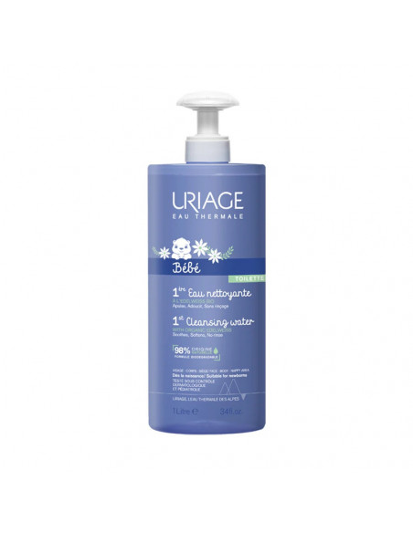 1ère Eau Nettoyante Uriage Bébé 1L dans Eau / Lait de toilette chez Baby And Mom Maroc