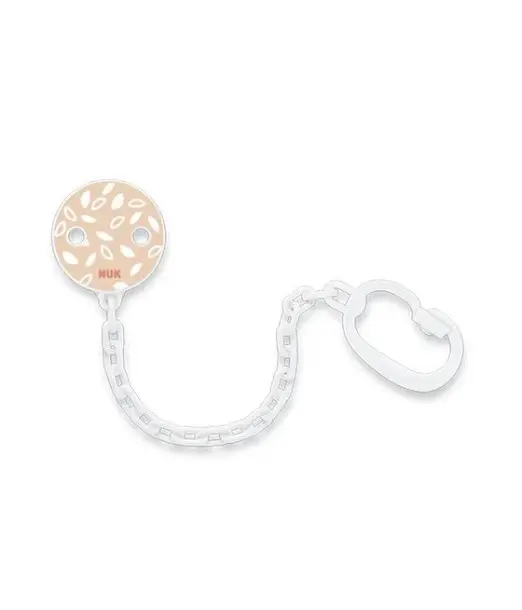 Nuk Attache Sucette Beige Sucettes - Nuk Maroc