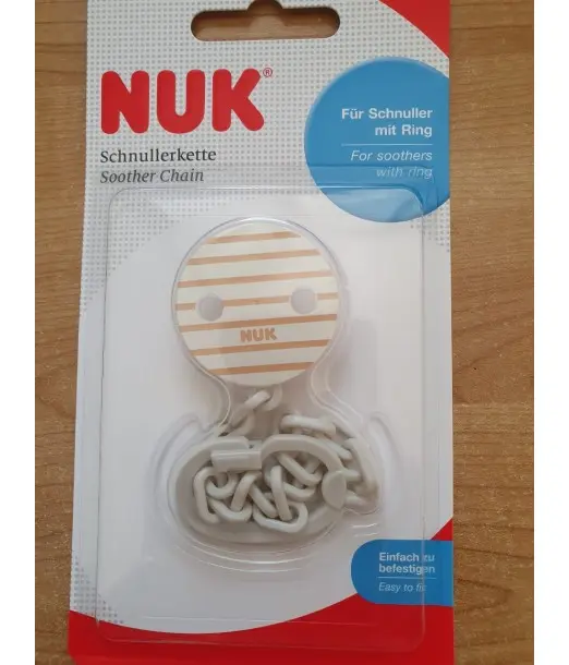 Nuk Attache Sucette Beige Sucettes - Nuk Maroc 2