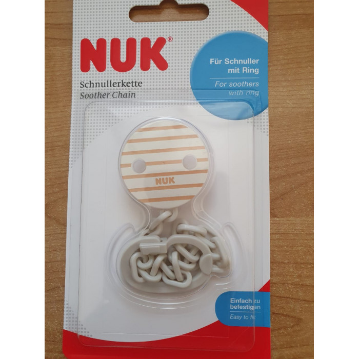 Nuk Attache Sucette Beige dans Sucettes chez Baby And Mom Maroc