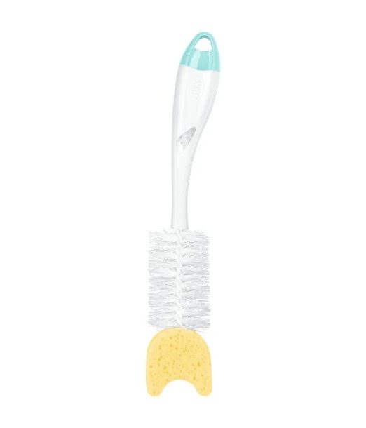 NUK 2-in-1 bottle brush with sponge tip