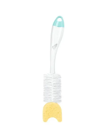 NUK 2-in-1 bottle brush with sponge tip