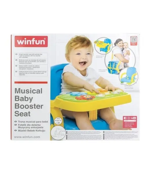 Winfun Siège Musical 6m+ 0 - 3 ans - Winfun Maroc