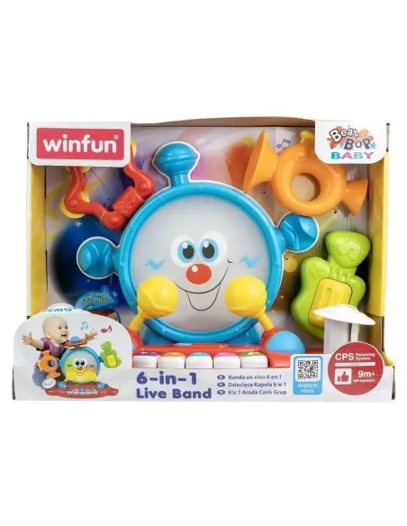 Winfun Orchestre Musical 6en1 9m+ 0 - 3 ans - Winfun Maroc