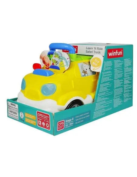 Winfun Safari educational truck (English) from 18 to 36 months