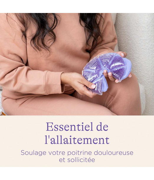 Lansinoh Compresses 3en1 Apaisantes Chaud / Froid Coussinets 2
