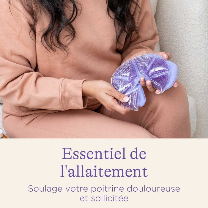 Lansinoh Compresses 3en1 Apaisantes Chaud / Froid Coussinets